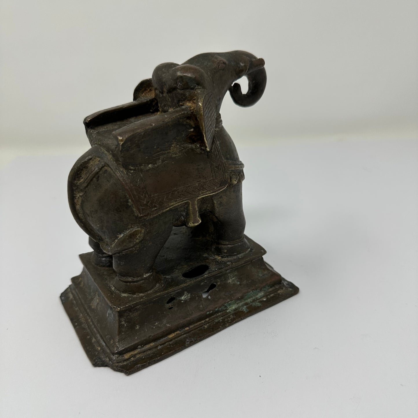 Metal Elephant Sculpture