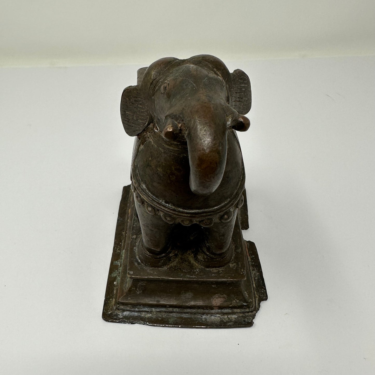 Metal Elephant Sculpture