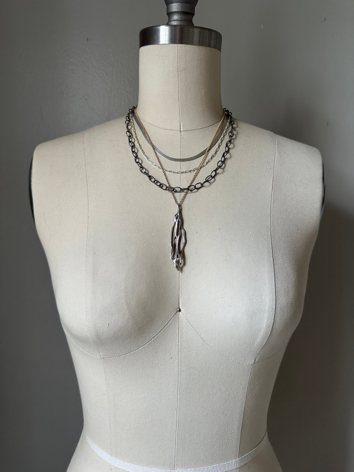 Layering Silver Chain