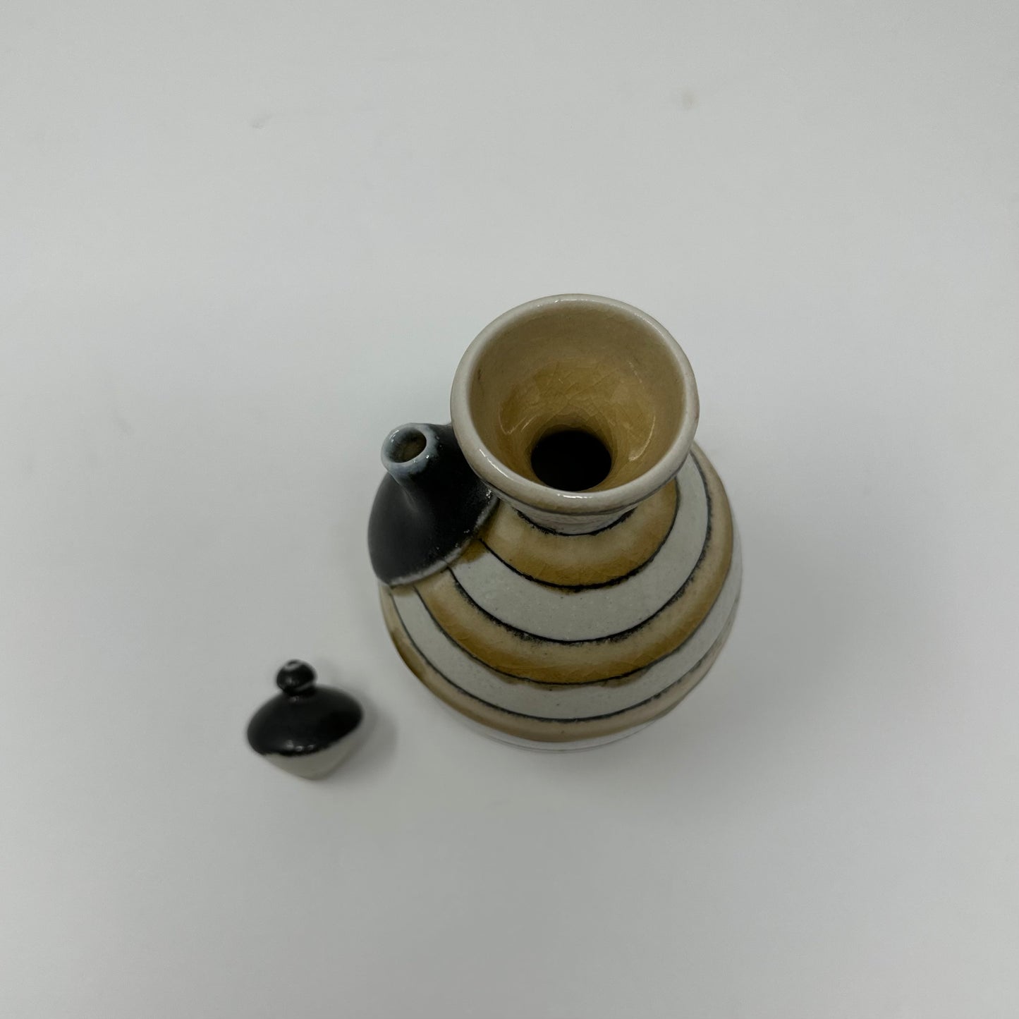 Stipes Ceramic Vase