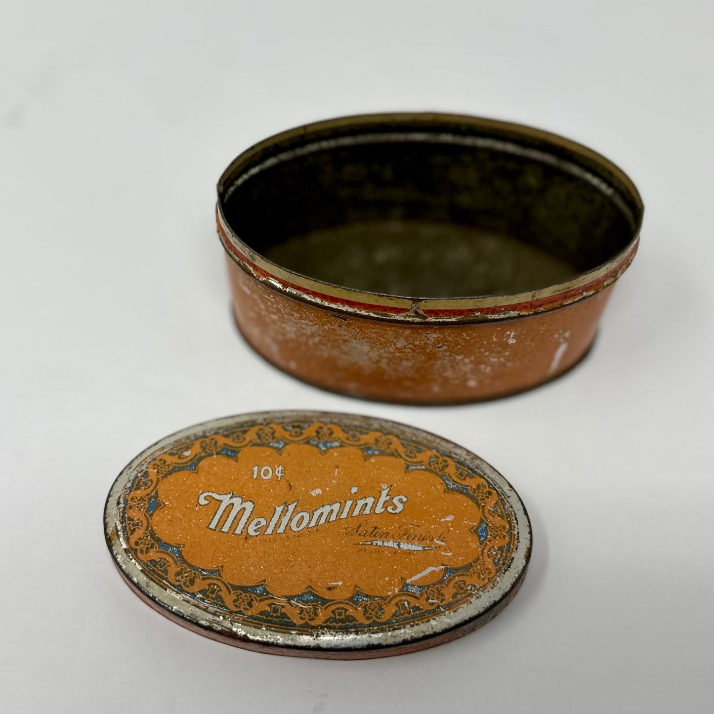Vintage "Brandle & Smith" Mellowmints Tin