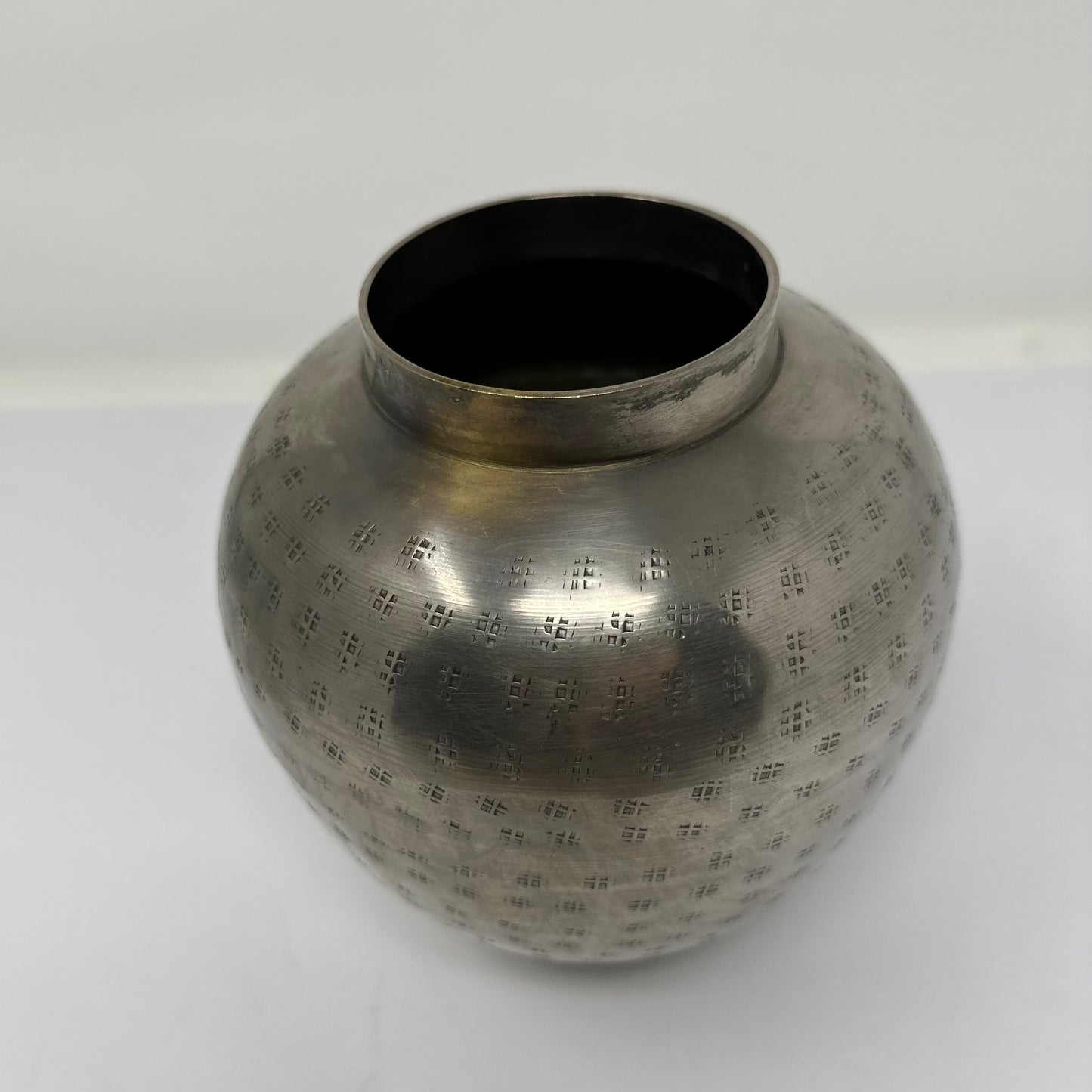 Aluminum Metal Vase