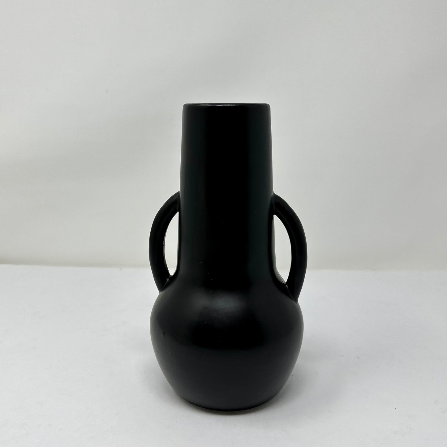 Black Amphora Vase