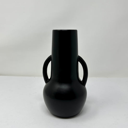 Black Amphora Vase