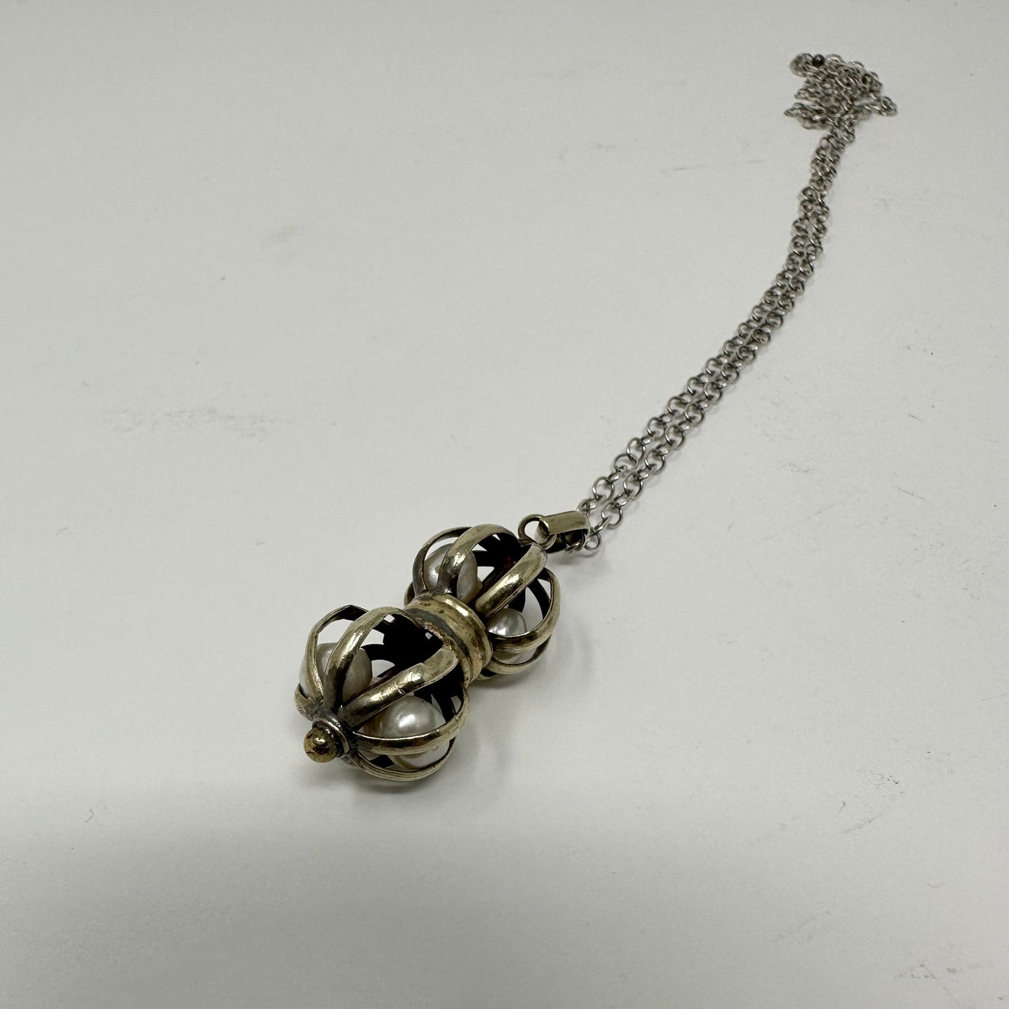 Silver vintage pendant