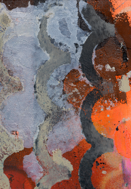 Orange Waves III