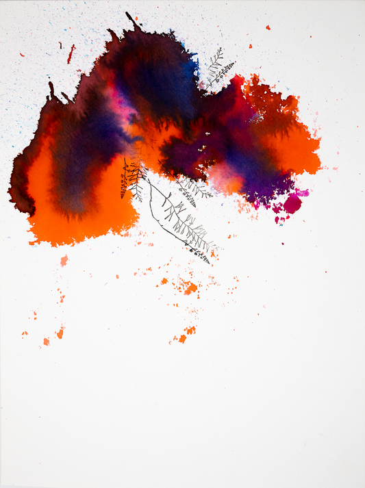 Color Burst with Branches