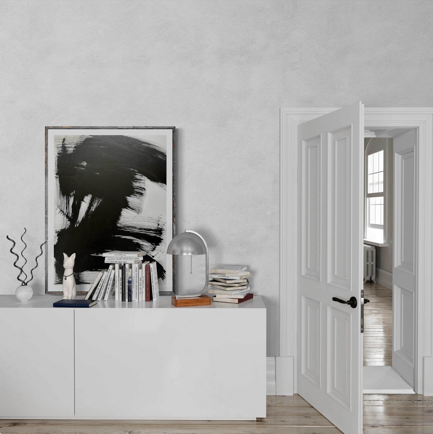 Black and White Abstract