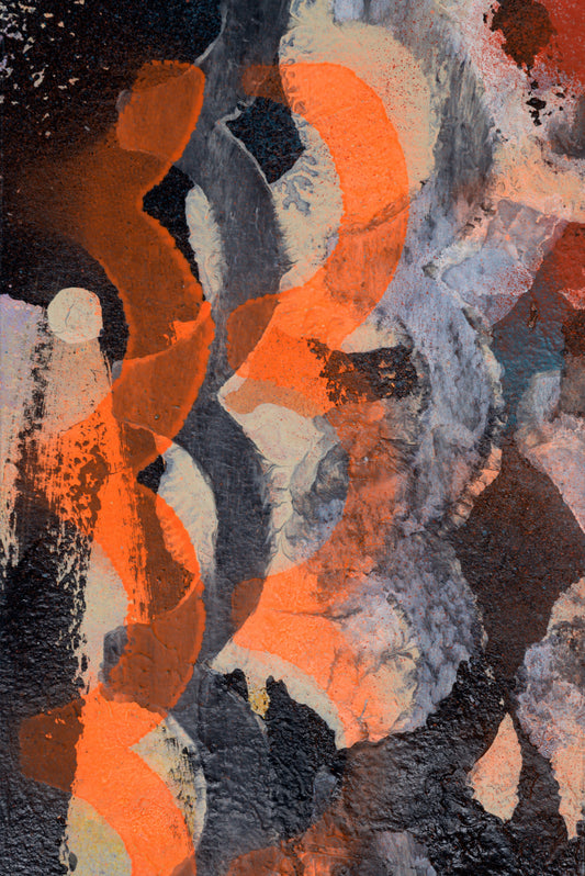 Copy of Orange Waves II